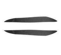 LAFENI Car Headlight Eyebrow for Mazda 3 2010 2011 2012 2013, ABS Headlights Eye Lid Front Brow Covering Decorative Sticker Trim Strips Accessories