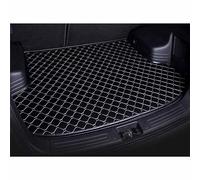 LAFENI Car Leather Boot Liner Mats For Jaguar E Pace 2017-2023, Car Trunk Mat Carpet Protector Pad Anti-Scratch Anti-Dirty Liner Mats Car Interior Accessories,C/Black-beige