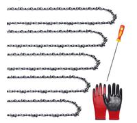 laffoonparts 5 Pack 18 Inch Chainsaw Chain, .325" Pitch, .050" Gauge, 72 Drive Links Replacement for Husqvarna, Replacement for Poulan and More