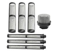 laffoonparts 7 Pack 246385 246384 Airless Sprayer Filter Screen Set, Replacement for LineLazer 3400 210 ES 210PC Pro, Replacement for Graco 190ES 295ST UltraMax II 390 395 490 495 595