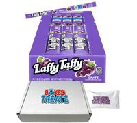 Laffy Taffy 24x23g, Grape - Chewy, Stretchy & Tasty Boxed Treatz