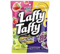 Laffy Taffy Assorted Mini Bars Stand Up Bag Chews in a Variety of Fruity Flavours 100ml