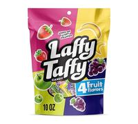 Laffy Taffy Assorted Mini Bars Stand Up Bag Chews in a Variety of Fruity Flavours 10oz