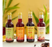 Lafiya Hibiscus Drink Pineapple, Mango, Vanilla & Ginger - Multipack: 4 x 330ml