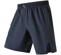 LAFROI Men's Fighting Jiu Jitsu MMA Cross Training Grappling Thai Boxing Shorts Trunks Dark Grey Size MD