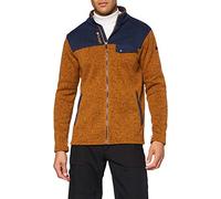 Lafuma Cloudy F-Zip M Fleece Jacket - Cognac/Eclipse Blue, Small