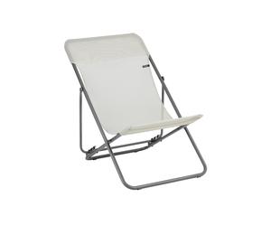 Lafuma Maxi Transat Batyline sun chair Seigle
