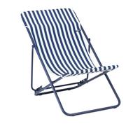 Lafuma - Maxi Transat Folding Deckchair, Blue - Blue