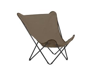 Lafuma Mobilier - Compact folding chair - POP UP XL Airlon Grès - Brown Brown one size