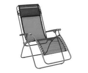 Lafuma Mobilier - Folding recliner - RT2 Batyline Black Black one size