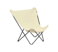 Lafuma Mobilier - Lightweight folding armchair - Pop Up XL - Ecru Beige Beige one size