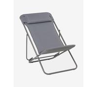 Lafuma Mobilier Maxi Transat Plus BeComfort Folding Chair Grey