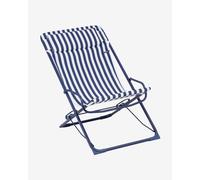 Lafuma Mobilier Transaswing Rayure blue capri folding chair