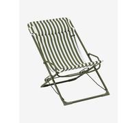 Lafuma Mobilier Transaswing Rayure folding chair grass green