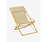 Lafuma Mobilier Transaswing Rayure folding chair yellow