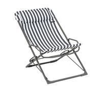 Lafuma Transaswing Multi deck chair Rayures Terre