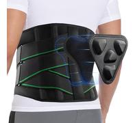 LAFUYSO Ergonomic Lumbar Support Belt - Lower Back Brace for Pain Relief from Sciatica, Herniated Disc & Scoliosis | Breathable, Lightweight with 3D Pad - Ideal for Work, Gym & Driving