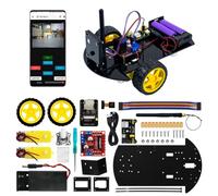 LAFVIN 2WD Smart Robot Car Kit WiFi ESP32 Camera Starter Kit with Tutorial Compatible with Arduino IDE