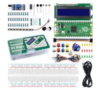 LAFVIN Basic Starter Kit for Raspberry Pi Pico, with Breadboard, 1602, Support Python, C, Java with Tutorial