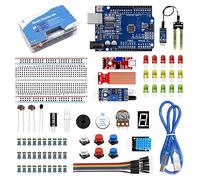 LAFVIN Basic Starter Kit with R3 CH340,Breadboard + Retail Box Compatible with Arduino IDE