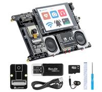 LAFVIN ESP32-S3 Multimedia Development Kit with 2.8" Capacitive Touch Screen, OV3660 Camera Stereo Speaker Heart Rate Sensor, Support LVGL WiFi Bluetooth
