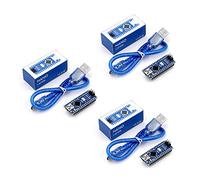 LAFVIN Nano V3.0, Nano Board ATmega328P 5V 16M Micro-Controller Board for Arduino (Nano x 3 with USB Cable)