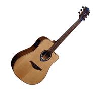 Lâg Hyvibe 10 Dreadnought Acoustic Smart Guitar Natural Satin