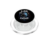 Lag is Not Me Gaming Warrior PopSockets PopGrip for MagSafe