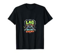 Lag Killed Me Not The Enemy Funny Gaming T-Shirt
