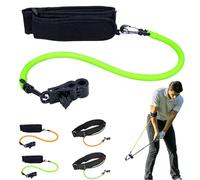 Lag Trainer Pro, Lag Trainer, Double Clip Golf Swing Training Aid, Golf Swing Trainers Aid with Arm Bands, Improve Lags, Release and Strike Quality, Suitable for Men Women Beginners (Arms-Green)
