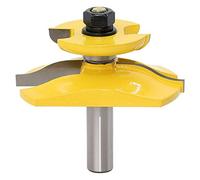 Lagaga 1/2 Inch Shank Ogee Rail Stile Router Bit Forming Tenon Milling Cutter Cove Double-Side Raised Panel Tools Sets Kit Woodworking Chisel Cutter Tool Set (1/2 Inch Shank)