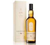 Lagavulin 8 Year Old Islay Single Malt Scotch Whisky | 48% vol | 70cl | Sweet | Tea-Scented Smokiness | True Sipping Scottish Whisky | with Gift Box | Single Malt Whisky
