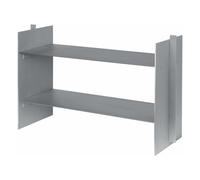 Lager low shelf Aluminium one size