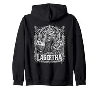 Lagertha Shieldmaidens Unbroken Norse Viking Zip Hoodie