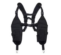 LAGESUN MINGUUK 4K HDMI Video Capture Cards Universal Double Radio Shoulder Harness Holster Chest Holder Vest for Two Way Radio Search Rescue Essentials