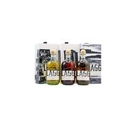 Lagg - Inaugural Release Batch 1, 2 & 3 Single Malt Scotch Whisky 70cl x 3 50% ABV Bundle