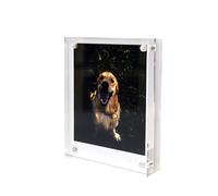LAGIPA 4.25 x 3.5” Polaroid Picture Frame for Polaroid Now I-Type/600/SX-70/Instax Wide Square/HP Sprocket Film/Zink Photo, 3.5 x 4.25 Inch Acrylic Picture Frame, Desktop Display (1 Pack)