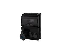 LAGO 10M SCENIC Black Distribution Board 32A Straight F3.2891