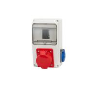 LAGO Control Cabinet 6M Sockets 32A 5p, 230V/6 Modules F3.0277