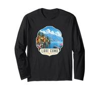 Lago Di Como Italia/Italy Lake Como Long Sleeve T-Shirt