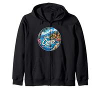 Lago Di Como Italia/Italy Lake Como Zip Hoodie