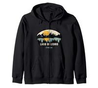 Lago di Ledro Italy Design Vacation Souvenir Zip Hoodie