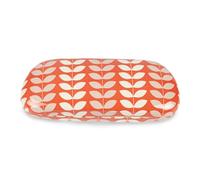 LAGO TERRA Geometric Leaf Print Hard Shell Glasses Case - Auburn (Medium)