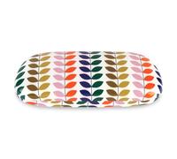 LAGO TERRA Geometric Leaf Print Hard Shell Glasses/Sunglasses Case