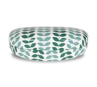 LAGO TERRA Geometric Leaf Print Hard Shell Sunglasses Case - Willow (Large)