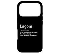 Lagom Definition Lagom Swedish Concept Case for iPhone 17 Pro