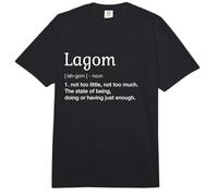 Lagom Definition Lagom Swedish Concept Comfort Colors Adult Heavyweight T-Shirt