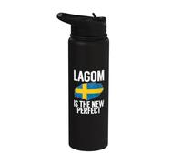 Lagom is the new Perfect Sweden Stainless Steel Insulated Water Bottle