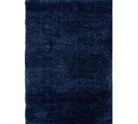 Homemaker Supersoft Plain Rug Navy 080X150Cm, Blue