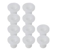 Lagomloot 10 Pcs Reusable Car Vacuum Cleaner Filters, Washable Replacement Accessories for Home Auto Dust Trapping, 52x40x28mm